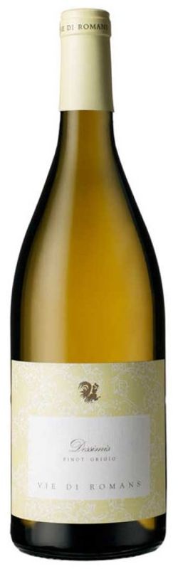 Bouteille de Dessimis Pinot Grigio, doc/mo Vie di Romans de Vie di Romans