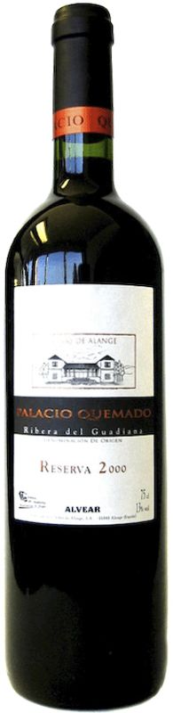 Bouteille de Ribera del Guadiana Palacio Quemado Reserva DO Viñas de Alange de Viñas de Alange