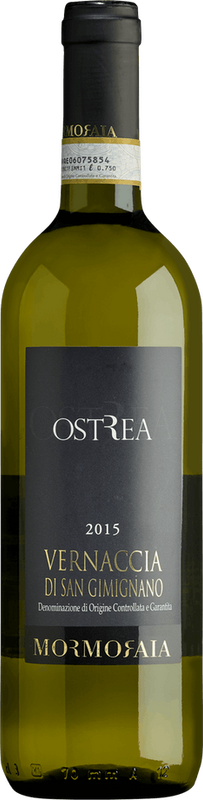 Flasche Ostrea Vernaccia di San Gimignano DOCG Mormoraia von Mormoraia