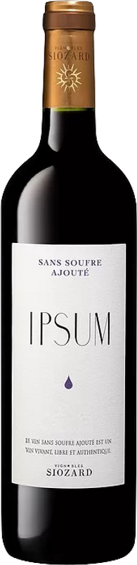 Flasche Ipsum AOC Bordeaux David & Laurent Siozard von David & Laurent Siozard
