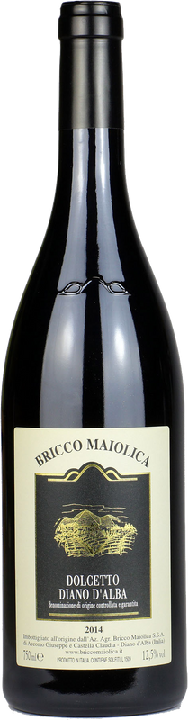 Flasche Dolcetto di Diano d'Alba DOCG Bricco Maiolica von Bricco Maiolica