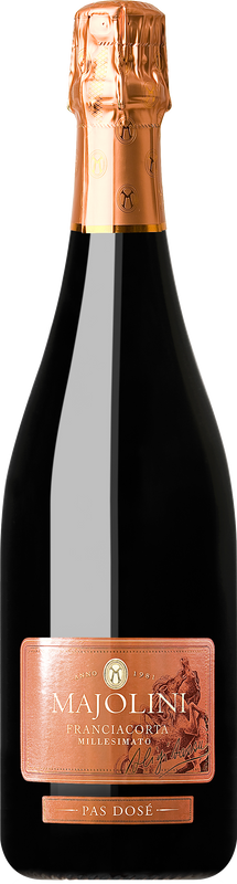 Flasche Franciacorta Pas Dosé Aligi Sassu DOCG Majolini von Majolini