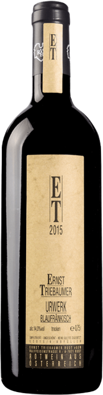 Flasche Blaufränkisch URWERK Weingut Ernst Triebaumer von Weingut Ernst Triebaumer