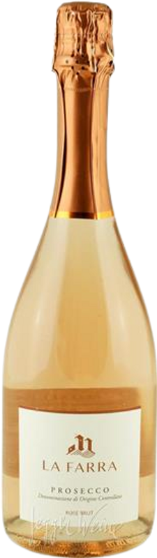 Bottiglia di Prosecco Treviso DOC Rosé Brut La Farra di Nardi & Figli di La Farra di Nardi & Figli