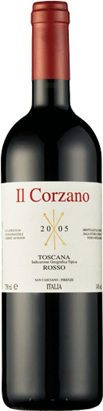 Bouteille de Il Corzano Rosso Toscano IGT Fattoria Corzano e Paterno de Fattoria Corzano e Paterno