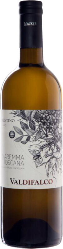 Bouteille de Vermentino Maremma Toscana DOC Biowein Tenuta VALDIFALCO, Rainer Loacker de Tenuta VALDIFALCO, Rainer Loacker