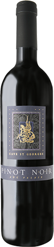 Bouteille de Pinot Noir du Valais AOC Cave St Georges Clavien de Clavien