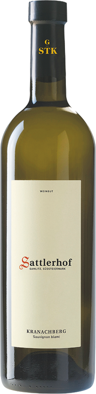Flasche Sauvignon Blanc Kranachberg Sattlerhof von Sattlerhof