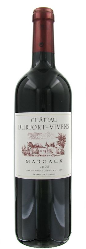 Flasche Chateau Durfort-Vivens 2eme Cru classe Margaux a.c. Château Durfort-Vivens von Château Durfort-Vivens