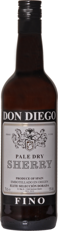 Flasche Sherry Don Diego José Estévez von José Estévez