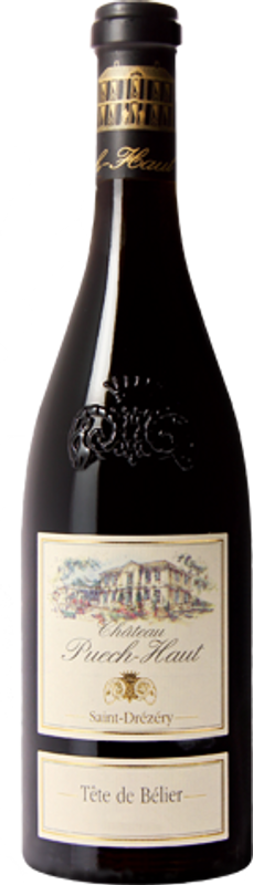 Flasche Tête de Bélier du Château Puech Haut rouge Châteaux Puech Haut von Châteaux Puech Haut
