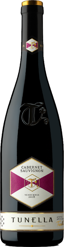 Bottiglia di Cabernet Sauvignon Colli Orientali DOP La Tunella di La Tunella