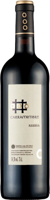 Flasche Reserva Ribera del Duero DO Bodegas Carramimbre von Bodegas Carramimbre