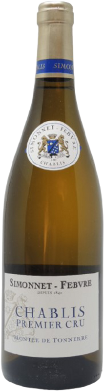 Flasche Chablis 1er Cru AC Montée de Tonnerre Simonnet-Febvre von Simonnet-Febvre