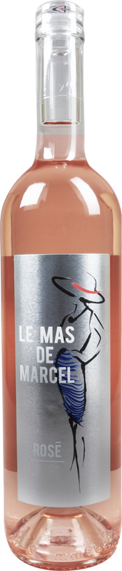 Flasche Costières de Nîmes Rosé Le Mas de Marcel Château Saint Cyrgues von Château Saint Cyrgues