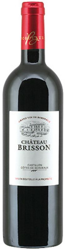 Flasche Cotes de Castillon AOC Château Brisson von Château Brisson