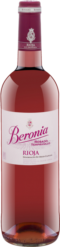 Flasche Rioja rosé DOCa Bodegas Beronia von Bodegas Beronia