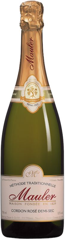 Flasche Cordon Rosé Demi-Sec Mauler von Mauler