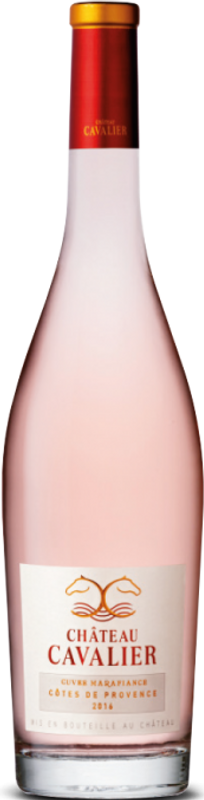 Bottiglia di Cuvée Marafiance Rosé Château Cavalier di Château Cavalier
