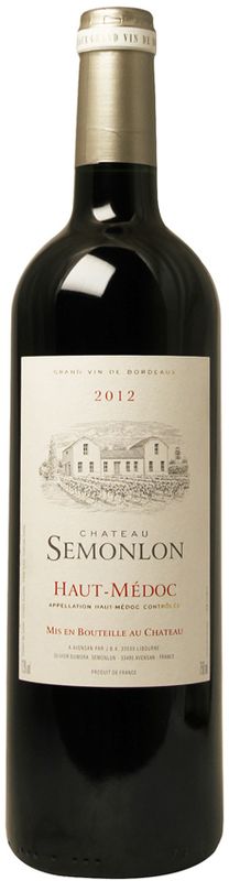 Bouteille de Haut-Medoc AC Chateau Château Semonlon Haut-Médoc de Château Semonlon Haut-Médoc