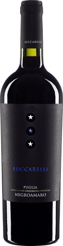 Flasche Negroamaro Puglia IGP Luccarelli von Luccarelli