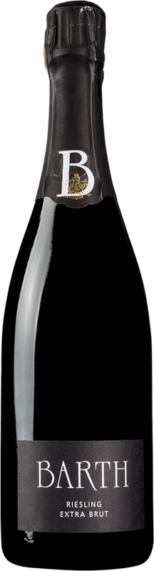 Flasche Winzersekt Riesling Extra Brut Barth von Barth