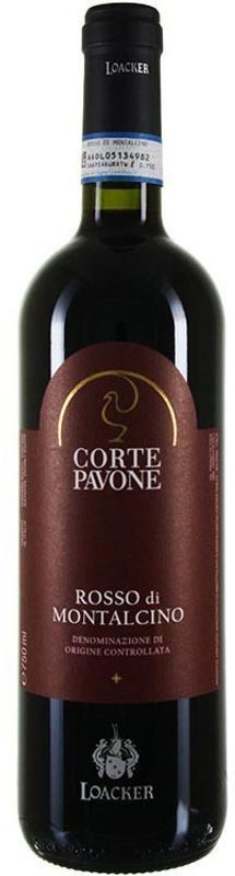 Flasche Brunello di Montalcino DOCG Loacker, Tenuta Corte Pavone von Loacker, Tenuta Corte Pavone