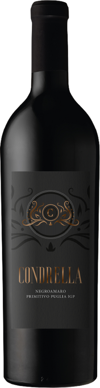 Flasche Negroamaro Primitivo Puglia IGP Condrella von Condrella