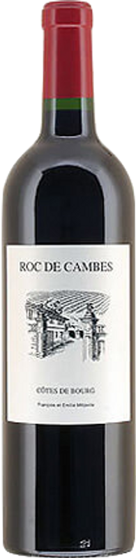 Bottiglia di Côtes de Bourg AOC Château Roc de Cambes di Château Roc de Cambes