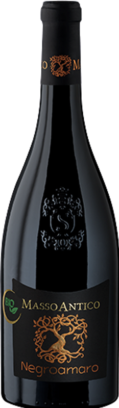 Bouteille de Masso Antico Negroamaro Salento IGT BIO Cantine di Ora de Cantine di Ora