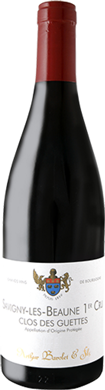 Bouteille de Savigny-les-Beaune 1er Cru AOC Clos des Guettes Arthur Barolet & Fils de Arthur Barolet & Fils