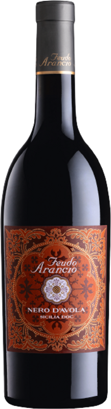 Flasche Nero d'Avola Sicilia DOC Feudo Arancio von Feudo Arancio
