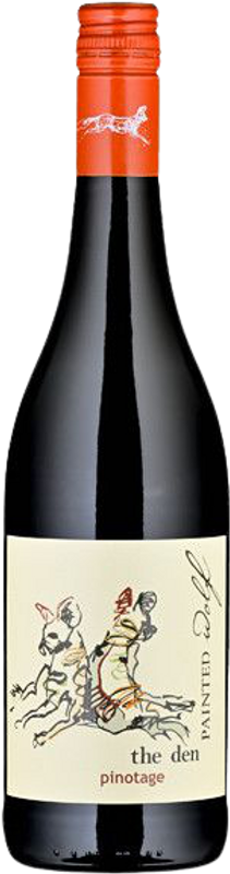 Flasche The Den Pinotage Painted Wolf von Painted Wolf