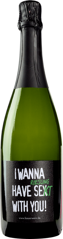 Flasche Riesling Sekt brut «I wanna have...» Emil Bauer & Söhne von Emil Bauer & Söhne