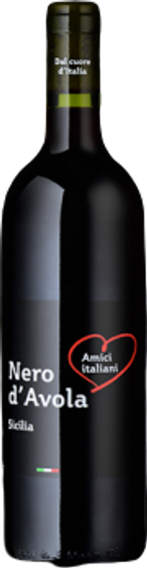 Flasche Amici Italiani Nero d'Avola Sicilia DOP Schenk von Schenk