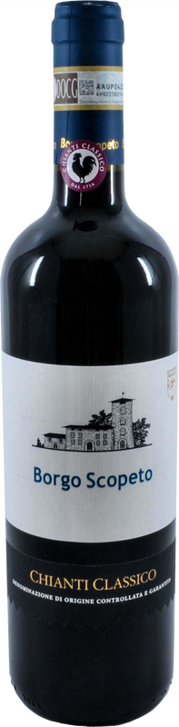 Flasche Chianti Classico DOCG Borgo Scopeto von Borgo Scopeto