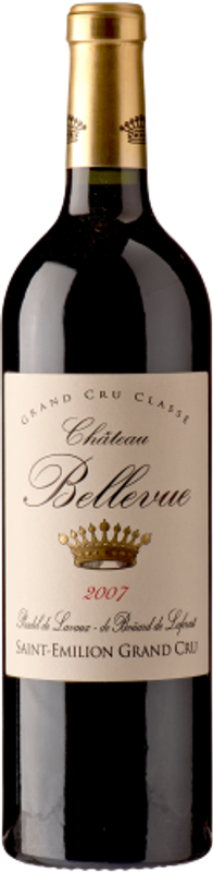 Bouteille de Grand Cru Classe St. Emilion Château de Bellevue de Château de Bellevue