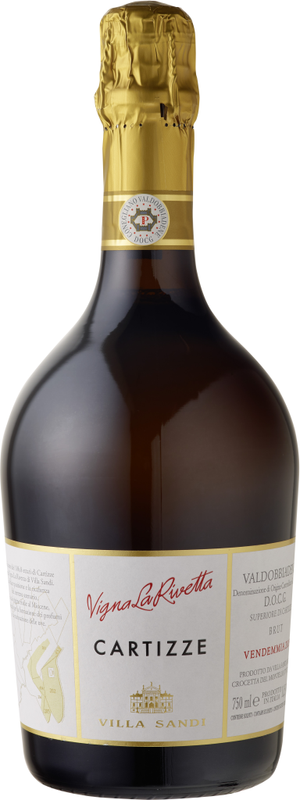 Flasche Valdobbiadene Sup. di Cartizze DOCG Brut Villa Sandi von Villa Sandi
