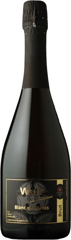 Bottiglia di Watter Brut AOC Blanc de Blancs Landolt Weine di Landolt Weine