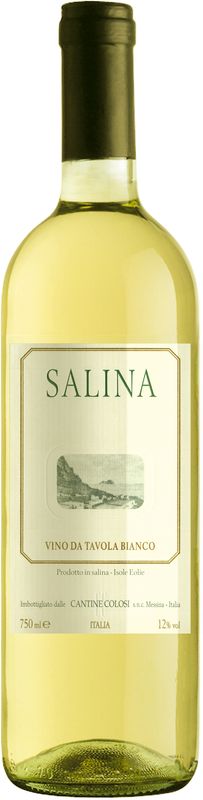 Bouteille de Salina bianco Colosi de Colosi