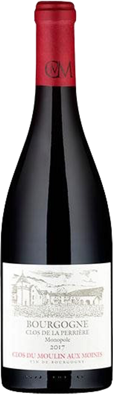 Bouteille de Bourgogne Rouge Clos de la Perrière Monopole AOP Clos du Moulin aux Moines de Clos du Moulin aux Moines