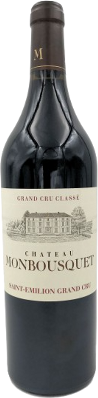 Bottiglia di Monbousquet Grand Cru Classe St Emilion Château Monbousquet di Château Monbousquet