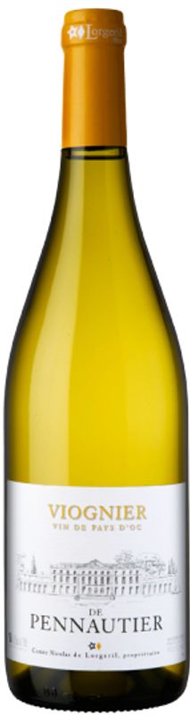 Bottiglia di Le Viognier de Pennautier Vin de Pays d'Oc Domaine de Lorgeril di Domaine de Lorgeril