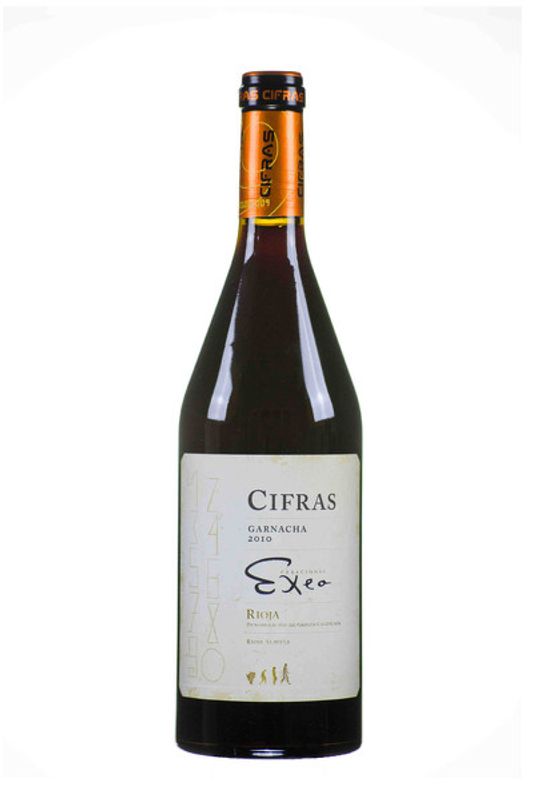 Flasche Cifras Tinto DOCa Rioja Creaciones Exeo von Creaciones Exeo