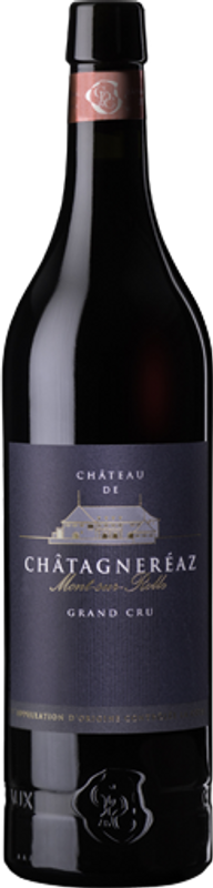 Bottiglia di Chateau de Chatagnereaz Grand Cru Mont-sur-Rolle AOC rouge Château de Châtagneréaz di Château de Châtagneréaz