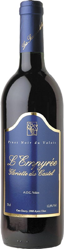 Bouteille de Pinot noir du Valais AOC L'Empyree Cave Louis-Bernard Emery de Cave Louis-Bernard Emery
