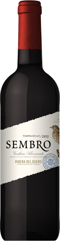 Flasche Sembro Tempranillo Ribera Del Duero DO Viñas del Jaro von Viñas del Jaro