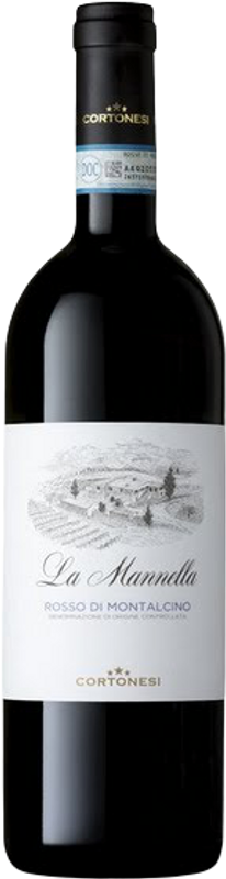 Flasche Rosso di Montalcino DOC La Manella Cortonesi von Cortonesi