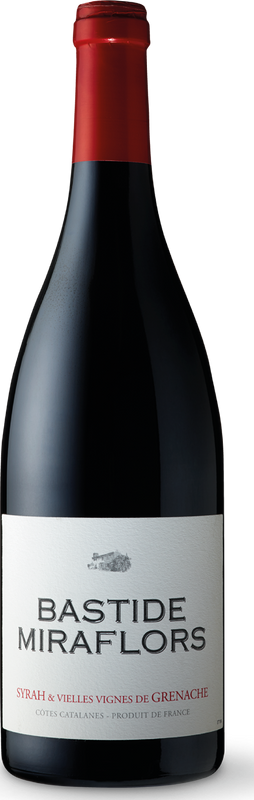 Bottiglia di Bastide Miraflors Côtes du Roussillon AOC Domaine Lafage di Domaine Lafage