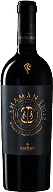 Flasche Shaman Montepulciano d'Abruzzo Riserva DOC Rosarubra von Rosarubra